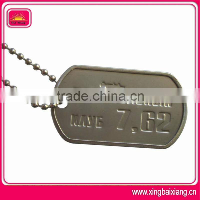 High quality stainless steel dog id tags