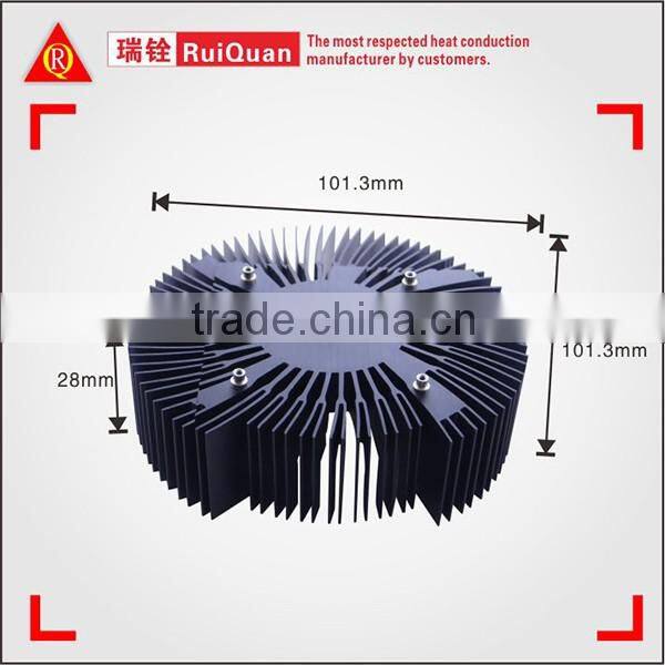 Heatsink Made in China, Aluminum Heat-Sink, round shape VGA heatsinks