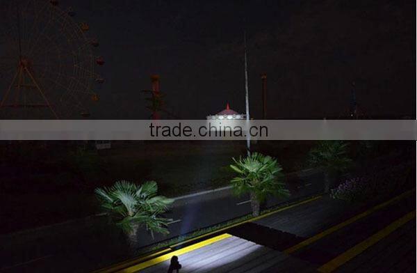 F17 XM-L T6 led Flashlight Torches for 18650 rechargeable battery flashlight hunting lights