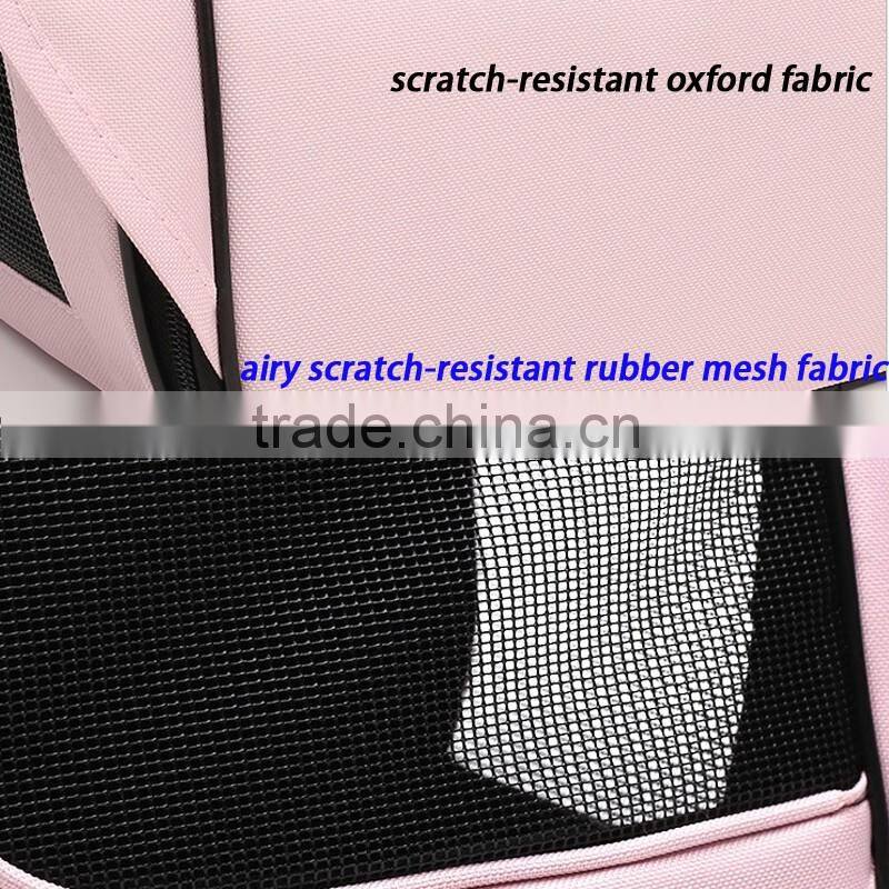 Oxford Soft Sided Airline Approved Cat Dog Pet Travel Dog Bag Pet Carrier Bag