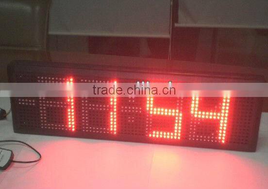 5" IP43 6 Digits Led Digital Clock Display