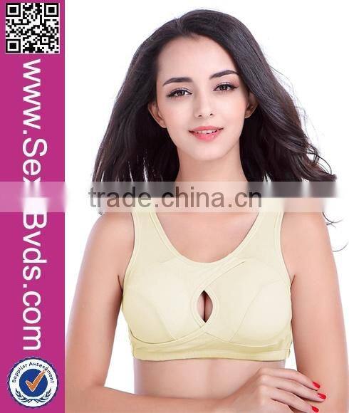 2015 Yoga Fitness Wear Beautiful Nude Women' Sports Bra