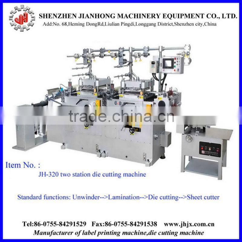 JH-320 full automatic rotary die cutting machine