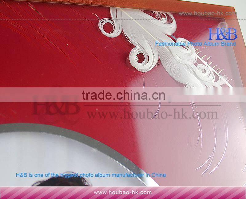 Red Indian Wedding Album Design Handmade Wedding Album