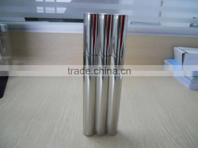 Fashionable cigar tube stainless steel hip flask