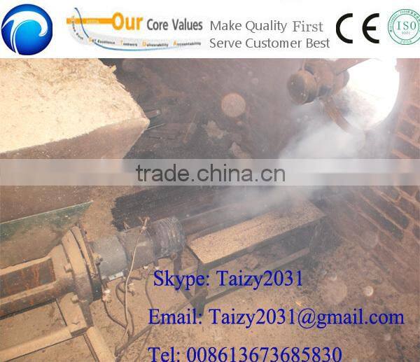 Easy operation and good quality Palm shells charcoal briquette machinery 008613673685830