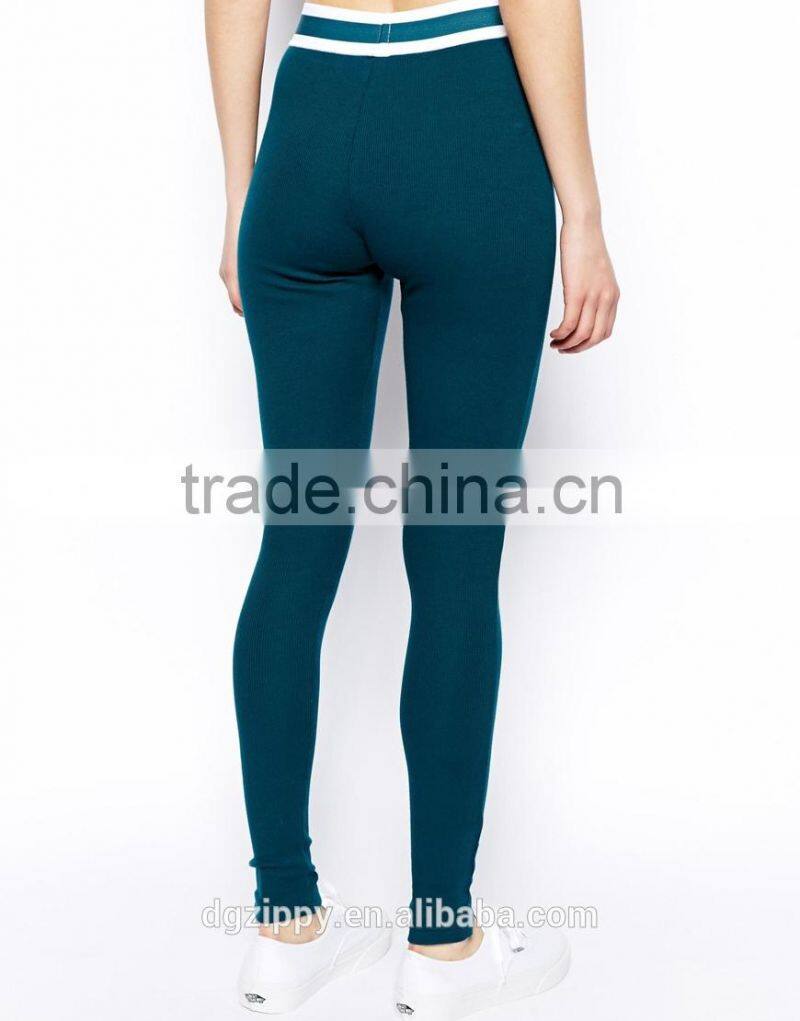 Wholesale pants elasticated waist fitness women palazzo pants