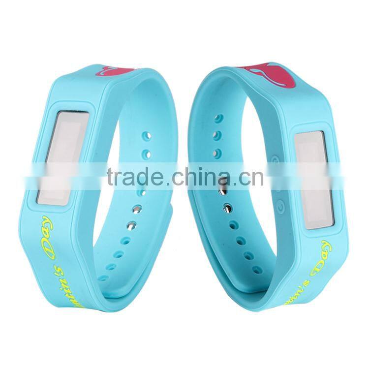 intelligent bluetooth smart bracelet with health sleep monitoring and pedometer