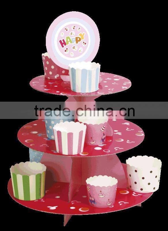 3 tiers wholesale cake stands in hot sell