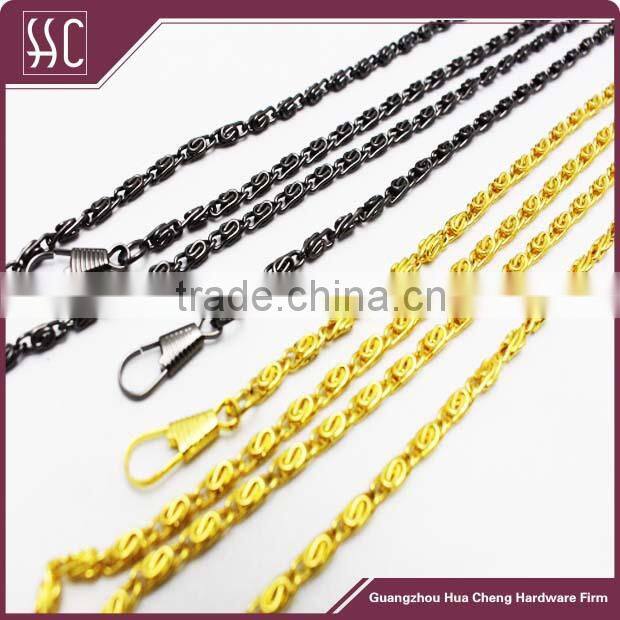 gunmetal bag chain for handbag hardware