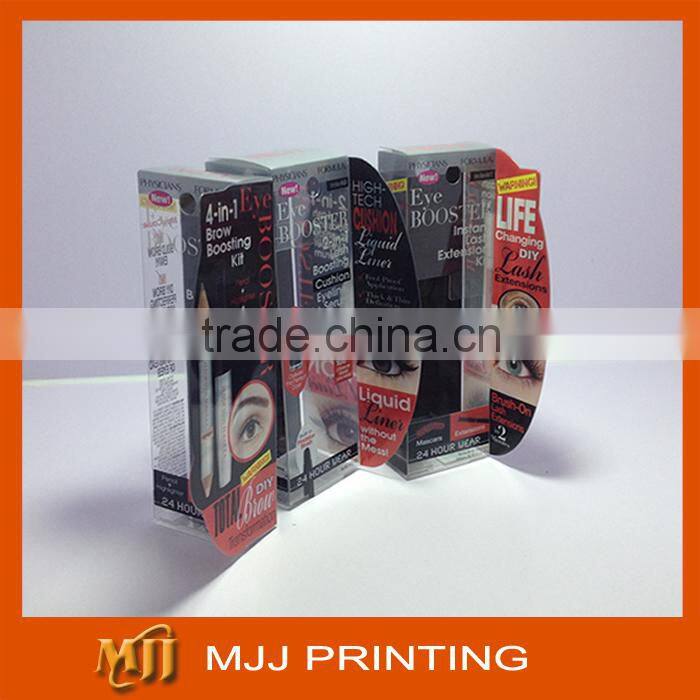 High quality full color UV offset printed PP pillow box with hanger