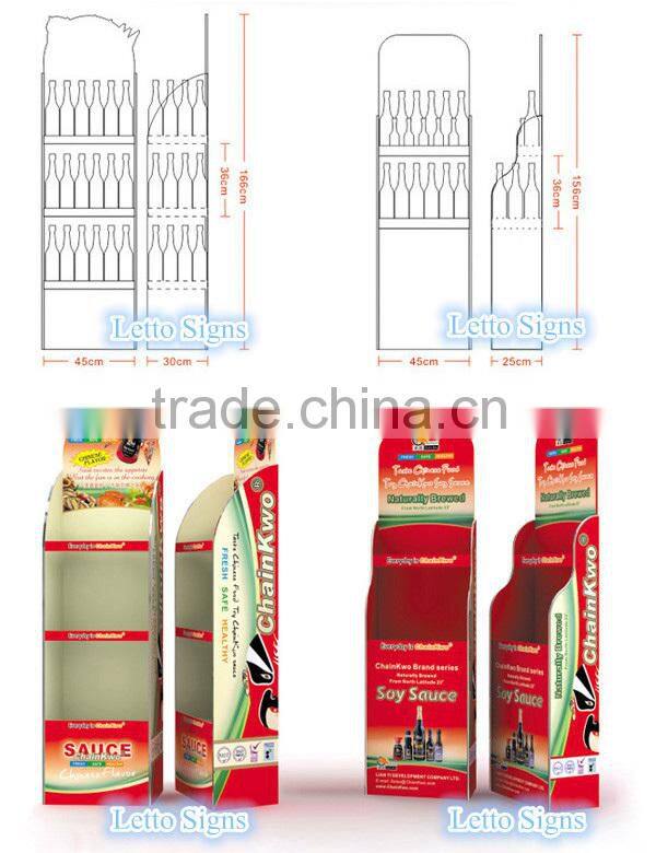 Hot sale special lamb cardboard display stand