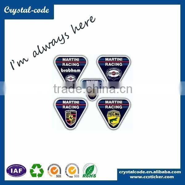 Creative design customized waterproof clear transparent window car sticker