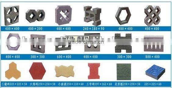 curb stone cement brick machine
