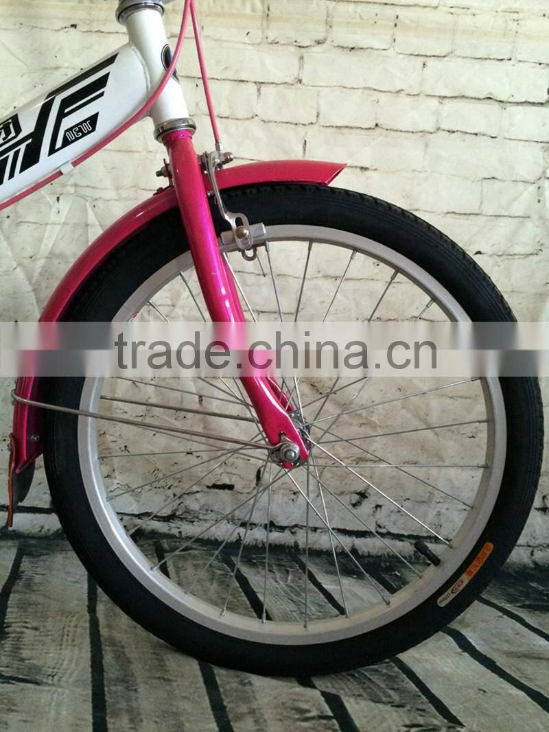 20-inch V brake folding bicycle high-carbon steel folding bike woman