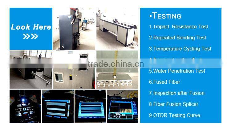 GJPFJU Single/Multi Mode Outdoor 6 Core Field Mobile Fiber Optic Cable