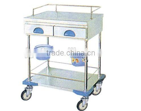 NFQ11 Stainless steel medical nursing treatment trolley
