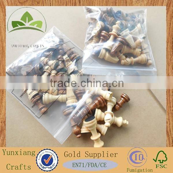 High-quality wooden International chess piece 2" wooden game chess