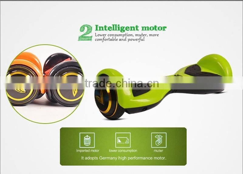 2 Wheel Motorized Scooter Self Smart Balance Scooter Electric Skateboard Hoverboard for Kids