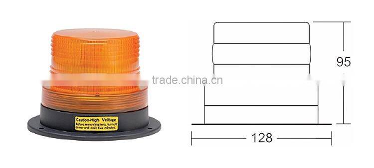 Black ABS Base High Dust IP65 Professional LED Forklift Warning Lights