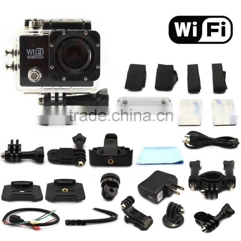 New Sport camera SJ6000 full HD 1080p sport camera use bracket to be rear view camera