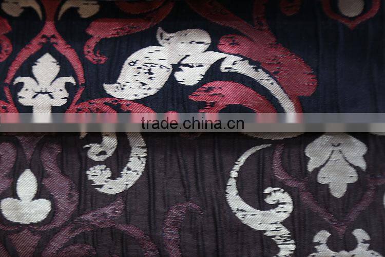 China wholesale hanging polyester jacquard window curtains for dividing room