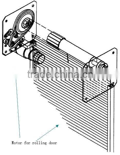 Wangwei AC 2000kgs 380v side motor with electronic anti-theft apparatus