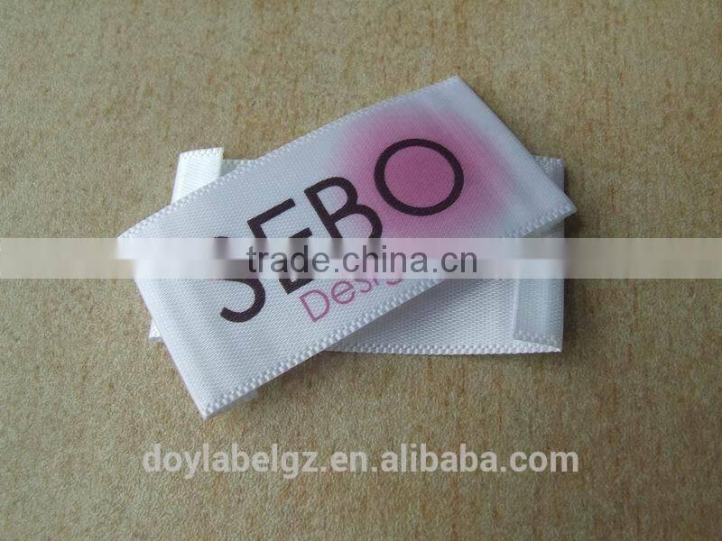 printing care label for garment