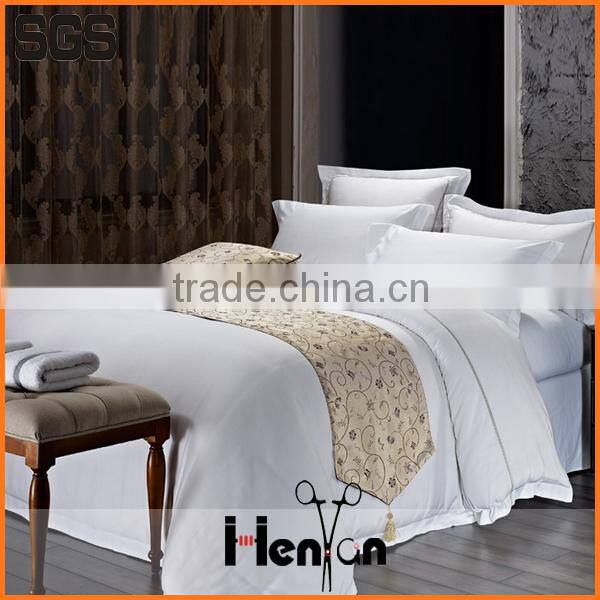 wholesale custom hotel bed runner design