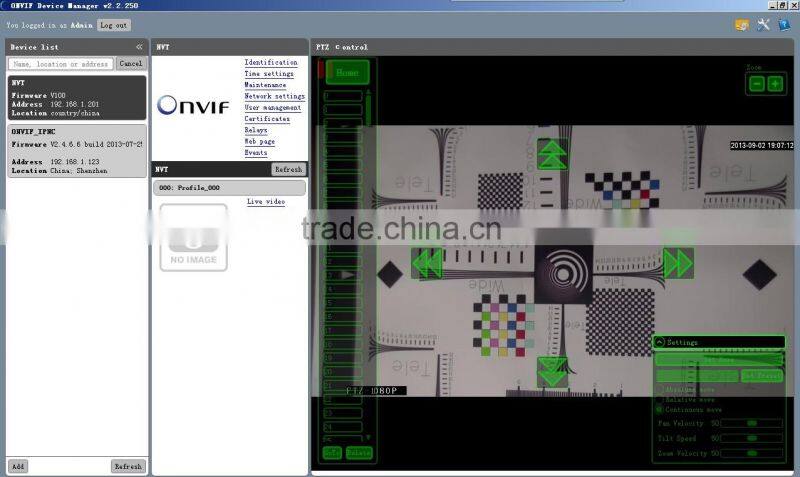 150m IR Network High Speed Dome, IP PTZ Camera