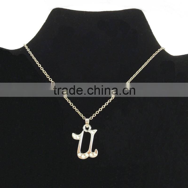2016 Fashion Alphabet Charms Necklace, A-Z Alphabet charms In fashion Trends