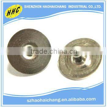 High quality flat head hollow tubular stainless steel eyelet with OEM service