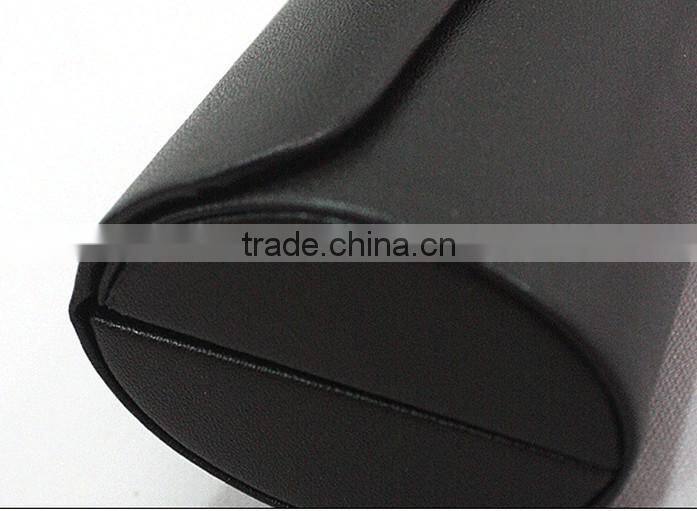 Newest design PU leather glasses pouch for reading glasses, sunglasses