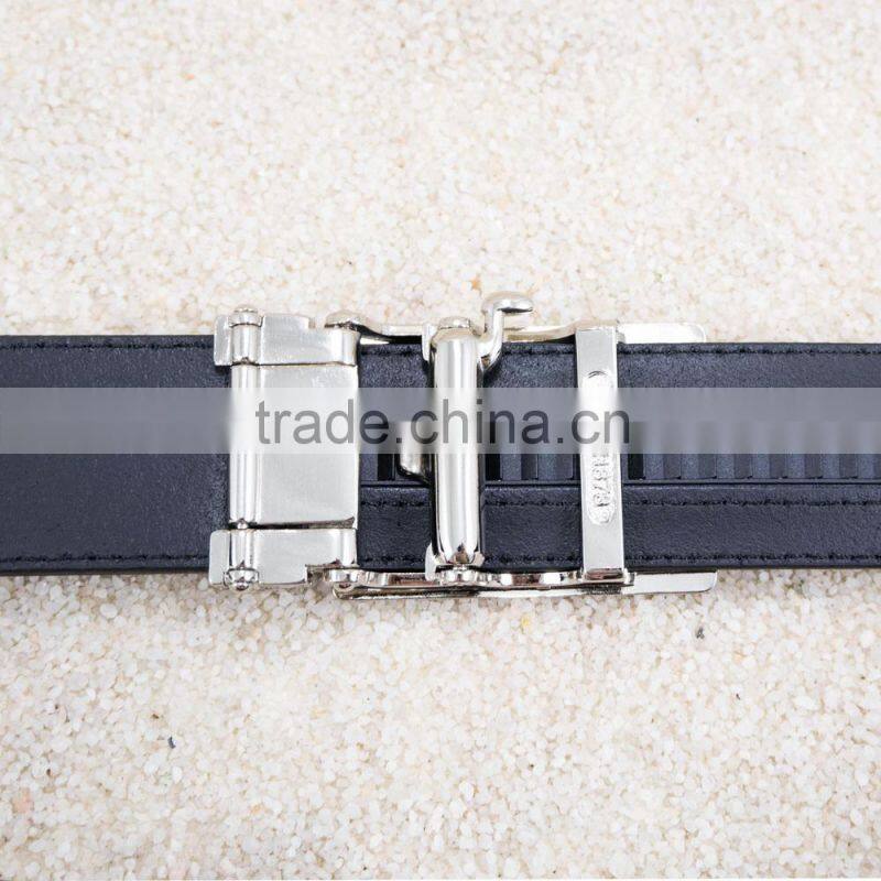 Hong Kong market native man famous brand black leather belt