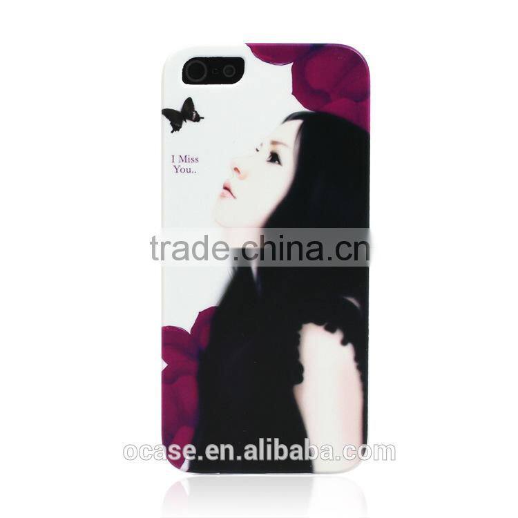 3D sublimation case 5.5 mobile phone case for iphone 6 plus.