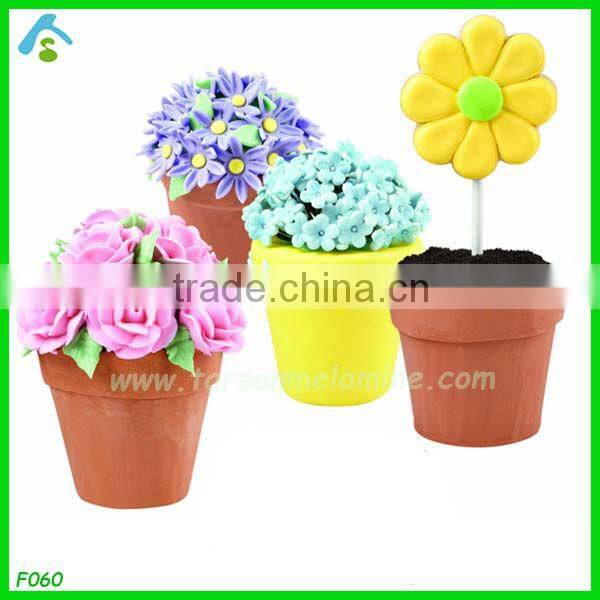 decorative plant pots indoor , coloured plant pots