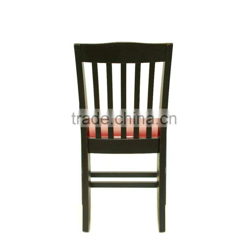 Furniture restaurant modern leather luxury wooden carved leisure garden dining chair