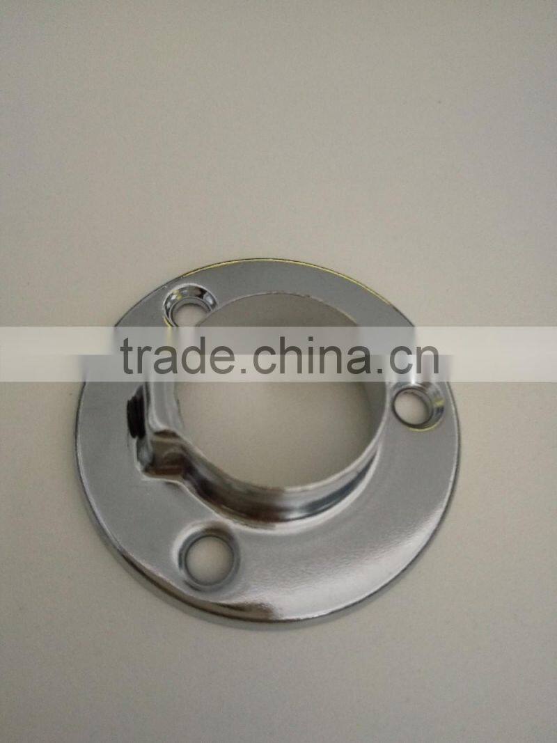 25mm round pipe base plate