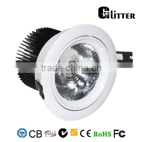 Hot sell CB GS SAA approval high power dimmable 30w cob spot light