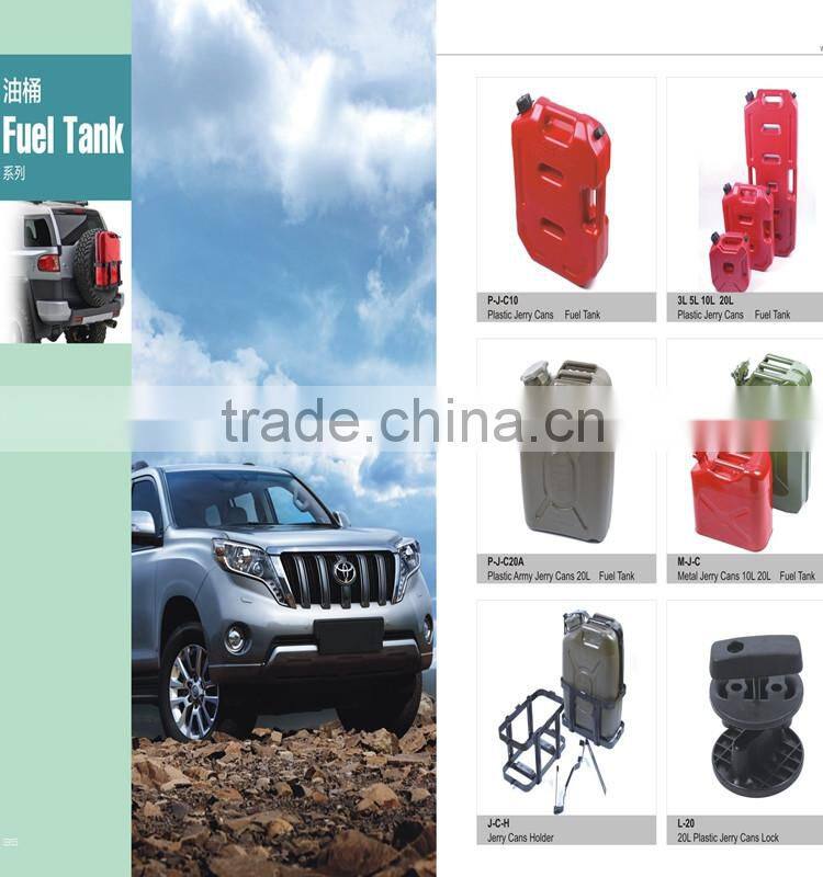Mini Plastic 3L and 5L jerry can with lock Portable Motorcycle fuel tank
