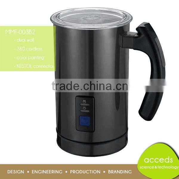 One Button Control Easy Handle Electric Coffee Foam Maker