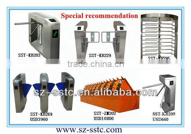 RFID automatic swing turnstile gate access control