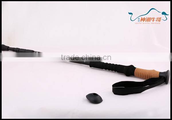 Collapsible pole Anti Shock Hiking Stick Walking Sticks