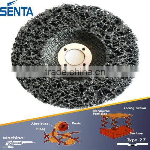 Colour Cleaning and Polishing Disc With Shaft