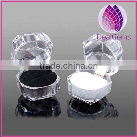 christmas&birthday gift clear acrylic jewerly box for putting accessories