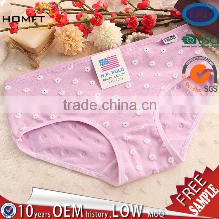 Hot New Style Young Girl Panties Heart Dot Underwear