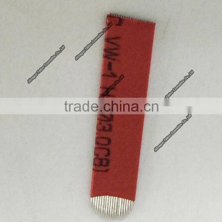 Disposable Microblading U Shape Plastic Jacket 15U,18U,21U OEM