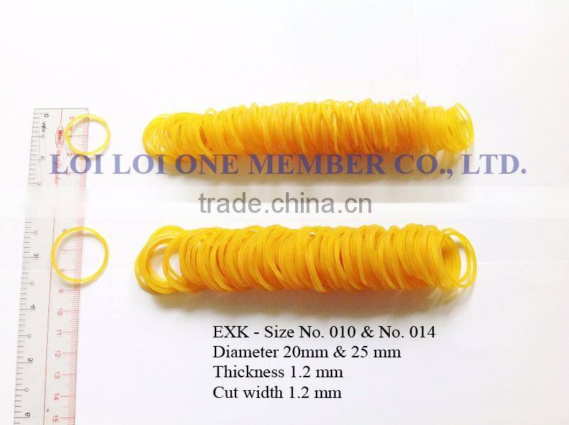 100% Natural Red Elastic Rubber Band high quality for Vegetable