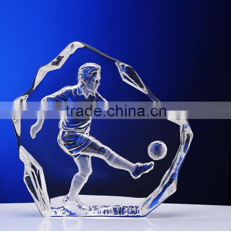 Crystal Iceberg Engraving Sport Craft GZ-G-016