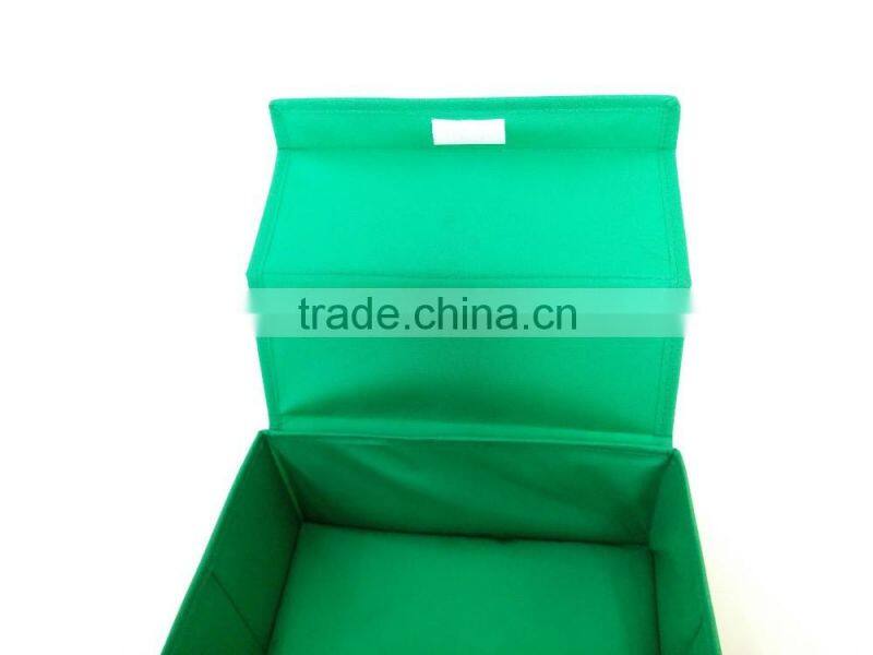foldable non woven makeup container storage boxes